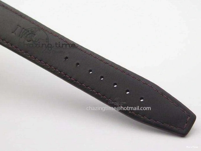 MIROTIME 0220 Modern Portofino SCHAFFHAUSEN RG MKF 1:1 V2 Best Edition White Dial On Brown Leather Strap A 7344